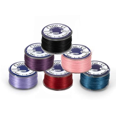 China For Jewelry Making 22 Roll Japan Imported Toho Miyuki Beaded Thread 100% Nylon Thread For Jewelry Making Findings DIY Accessories Multicolor for sale