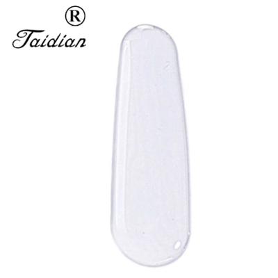 China DIY Jewelry Making 100PCS /BAG Taidian 15X40MM Stickers For Beaded Earring Making Nation First Bead Work Feather Clear Epoxy Stickers for sale