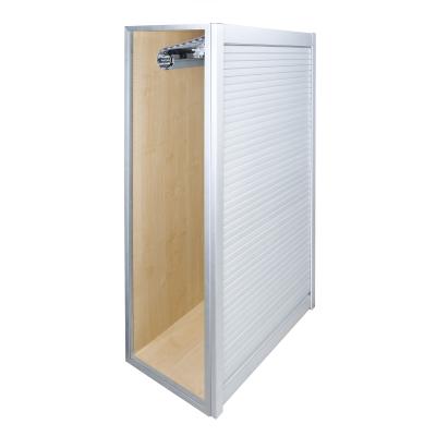 China Modern 25mm Anodized Aluminum Cabinet Tambour Roller Shutter Door for sale