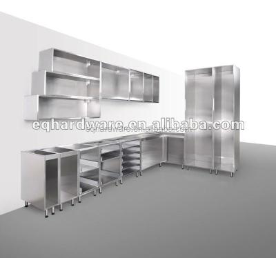 China OEM Modern Stainless Steel Seamless Waterproof Modular Kitchen for sale