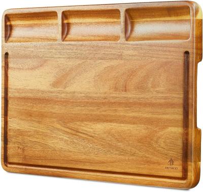 China Europe Befano Reversible Cutting Board with 3 Deep Juice Grooves for sale