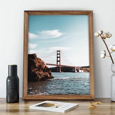 China Europe Emfogo 11x14 Picture Frames Rustic Wood Picture Frames For Wall Solid for sale