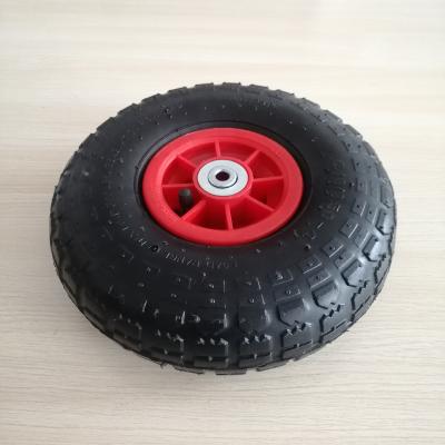 China Flat Freewheel PU Beach Foam Flat Free Tire 7