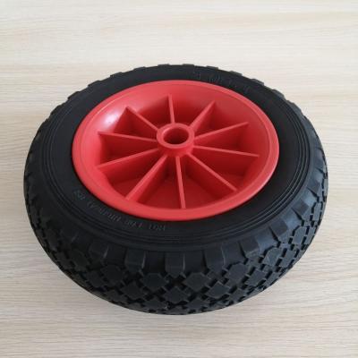 China Other lightest 10 inch 3.00-6 balance impalt proof small bikes garden bikes folding trolley PU foam wheel for sale