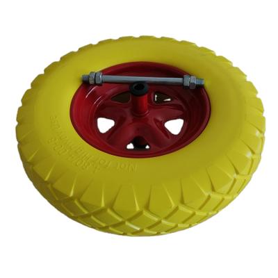 China Low Flat Free Price Guaranteed Quality For Trolley And Tool Cart PU Foam Caster Wheel for sale