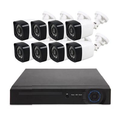 China Cheap cctv waterproof cctv system IR outdoor cctv 8mp HD high definition AHD dvr kit 8ch IP66 outdoor remote view P2P night vision for sale