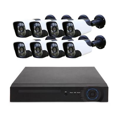 China IP66 CCTV Camera DVR Kits 8 Channel AHD 1080P 2MP Outdoor Home Security Surveillance System Waterproof Infrared Package VS-W3221C-AHD-K08 for sale