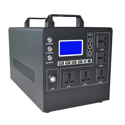 China Super Hot Selling Battery Charging Machine- 1500 Watt Solar Generator Banks Supply 1500W Power Banks Portable Power Station for sale