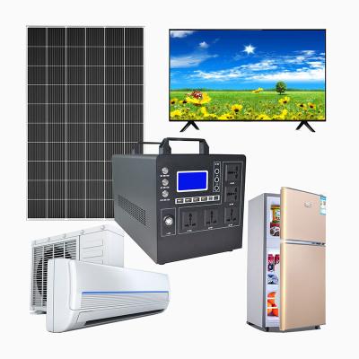 China Machine- Solar Generator Set 2000 Watt Solar Powered Battery Power Station Portable Electric Power Stations for sale