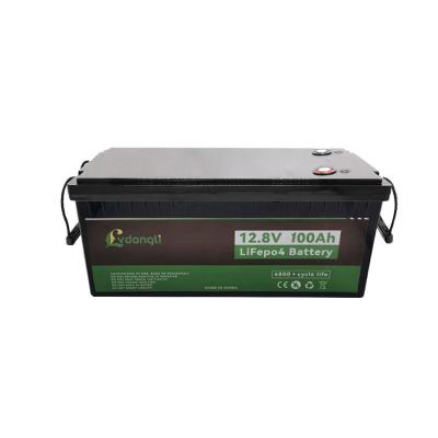 China Machine- RTS Solar Pack Battery Box 12v 100ah Lithium Iron Phosphate Battery for sale