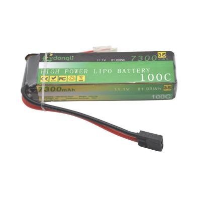 China Golf Carts Hot Sale 7300mah 11.1v Polymer Lithium Ion Lipo Rechargeable Battery For Toys for sale