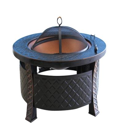 China Warming/BBQ Fire Pit Barbecue Fire Pit Stainless Steel Smokeless Outdoor Fire Basket for sale