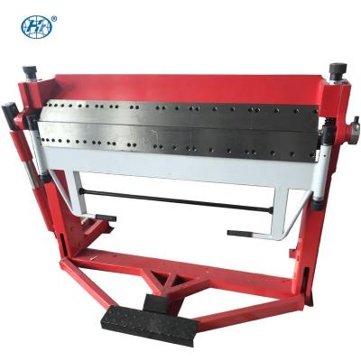 China Steel Metal File Bender Machinery Repair Shops WH06-1.0X2520 hand bending machine phand type OEM for sale