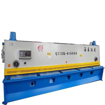 China Hotels ISO and CE Certificate Hydraulic Plate Shearing Machine for sale