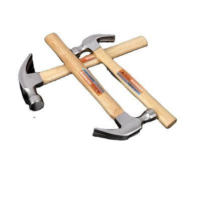 China Wooden Structure 8oz/18oz High Carbon Steel Claw Hammer Multi Purpose Handle Nail Hammer for sale