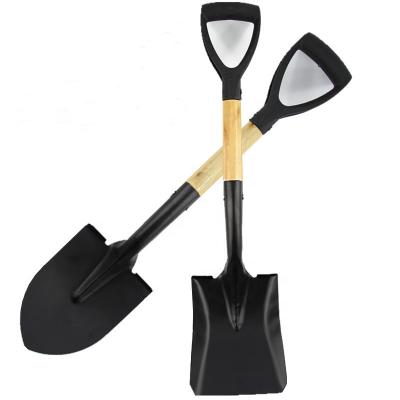 China Garden Shovel Steel Garden Shovel With Wooden Handle Farm Plant Cultivate Shovel And Shovel Tool Digging Shovel for sale