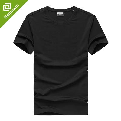 China 100% cheap price pure organic cotton men's custom printing t-shirt shorts anti-pilling sleeves t-shirts cheap price for sale