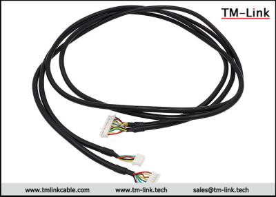 China Molex PH1.25 wafer 1.25mm pitch custom cable assemblies with PVC Jacket for sale