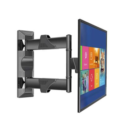 China P4 Cold Rolled Steel Full Motion TV Wall Mount 32-55 VESA 200 Adjustable TV Bracket Display Stands for sale