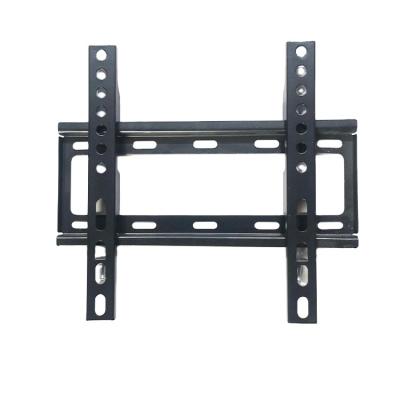 China Universal LCD LED TV Wall Mount Mini Fixed TV Wall Mount 14-42 Inch Monitor Flat Panel Bracket Steel Hanger for sale