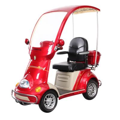 China FJ-S600S Manufacturer Strong Power Electric Mobility Scooter 4 Wheel Unisex Motorcycle Windshield Keep Out Wind And Rain for sale