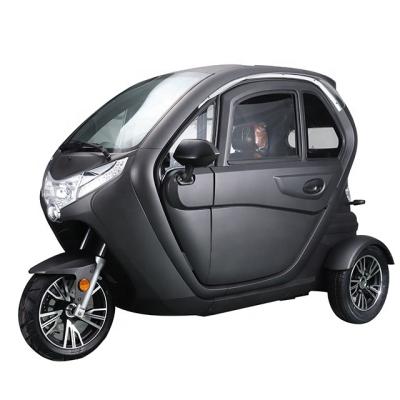 China T414 Full Waterproof Enclosed Electric Tricycle Cabinet Scooter 2 Seat Mobility Scooter Max Range 40-50km for sale