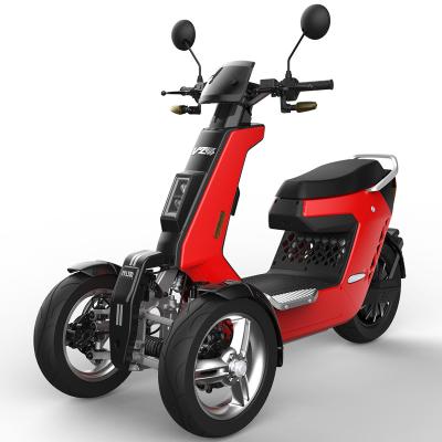 China V28 72V 3Wheel Passenger Wheel Fat Tricycle Electric Scooter With Disc Brake For Adult for sale