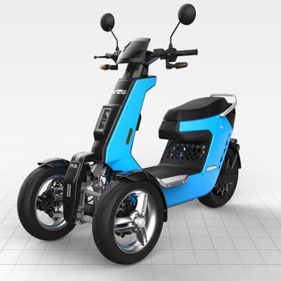 China Unisex EEC Approved V28 Street Legal 3 Wheel Lithium Battery Electric Motorcycle Scooter With 12 Inch Tire for sale