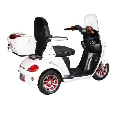 China 2021 Factory T418 care products unisex elderly three wheel handicapped electric scooter for the elderly and adults for sale