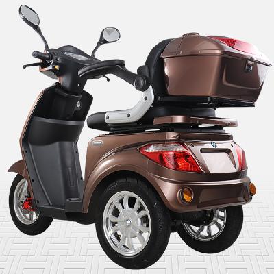 China T408-1 500Watt Aluminum 3 Wheel Electric Mobility Scooter Etrike Tricycle With Big Rear Box For Elderly for sale