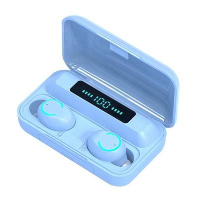 China Hot Selling Earbuds 2021 f9 audifonos electronics BT 5.0 Earphones with Powerbank for sale