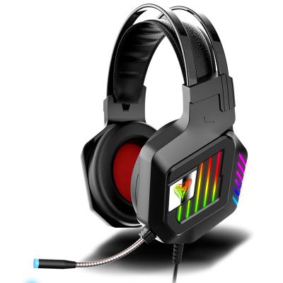 China Headband OEM BRAND RGB Game Earphone 7.1 Channel Wire Sound Gaming Headphones for sale