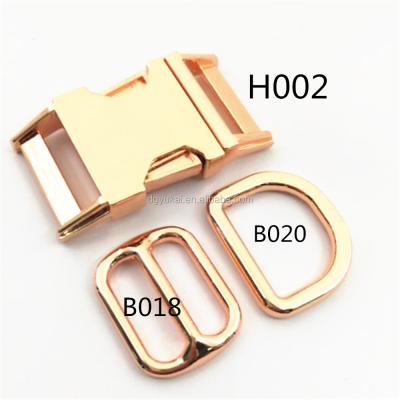 China User Friendly Custom Zinc Alloy Metal Curved Buckle Belt Buckle Quick Release Metal Curved Buckle for sale