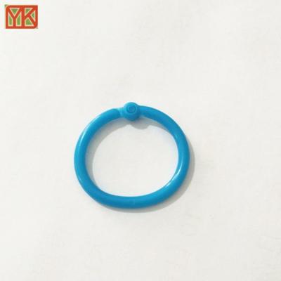 China Plastic Custom Colored Plastic Open Book Rings Plastic Blinder Rings for sale