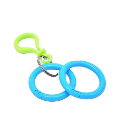 China For Totes& Belt Yukai Wholesale Jump Rings Plastic Toy Jump Rings for sale