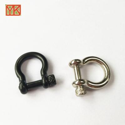 China For Survival Adjustable Paracord Bracelet Yukai Metal Snap Shackle for 550 paracord for sale