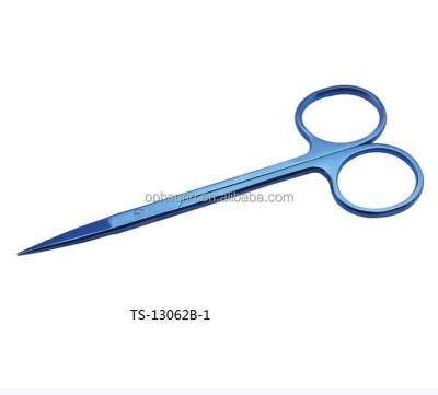 China Steel eye scissors, titanium ophthalmic surgical instruments, TS-13062B-1 for sale