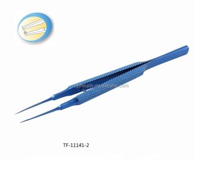 China Steel toothed forceps, titanium ophthalmic surgical instruments, TF-11141-2 for sale