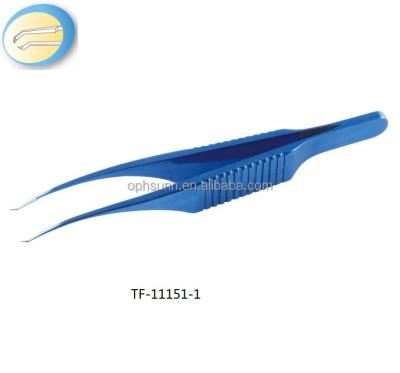 China The night steel-Colibri to the toothed forceps, the titanium ophthalmic surgical instruments, TF-11151-1 for sale