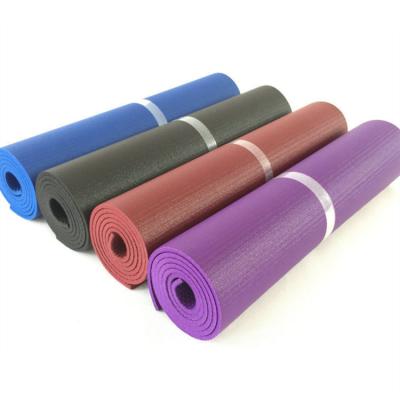 China Durable Fitness Health and Comfort Foam Exercise Yoga Mat, Extra Thick Foldable NBR Yoga Mat for sale