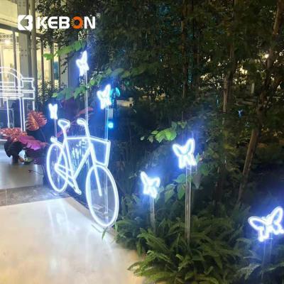 China Thin Decoration DC12v Neon Strip Led Light Bike Outdoor Waterproof Led Neon Sign for sale