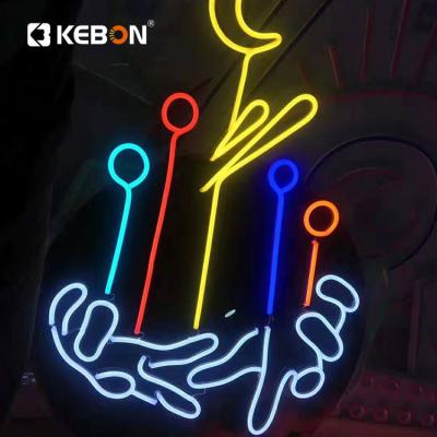 China Decoration waterproof light 12v 8w led neon flexible strip ip65 led neon flex light sign for sale