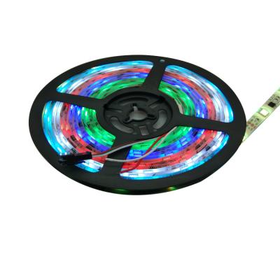 China 24v decorative lighting smd 5050 rgb waterpoof IP68 5050 magic flexible color led strip light for sale