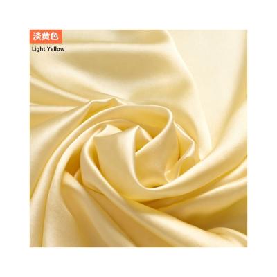 China Wholesale price factory direct sales popular pure silky silk fabric Anti-bacteria QUICK DRY real silk fabric for sale