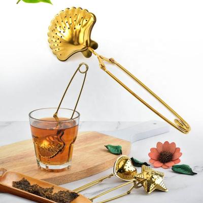 China Stocked Hot Selling Tea Infuser / Stainless Steel Ball Strainer / Filter With Long Handle / Extended Chain Hook for sale