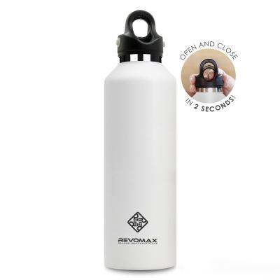 China 32oz PORTABLE Double Wall Vacuum RevoMax Stainless Steel Water Flask Camping Unbreakable Vacuum Flask for sale