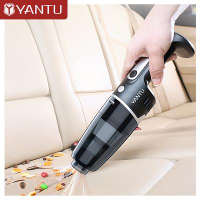 China 12V Handheld Wet and Dry Vacuum Cleaner YANTU V01S Cordless with 5500PA Suction Power for sale