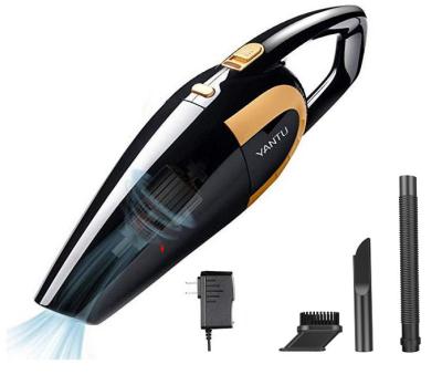 China Travel-Friendly YANTU E03 Cyclone 12v Portable Mini Handheld Vacuum Cleaner For Car for sale