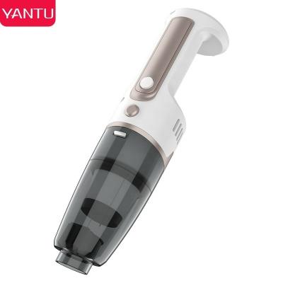 China YANTU V01S 12V Wired Vacuum Cleaners Black 250ml Dust Cup Volume Wet and Dry Auto Cleaning for sale