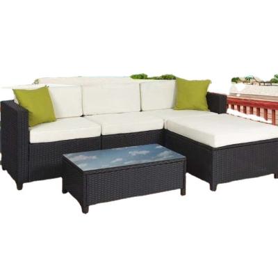 China Simple design traditional high quality outdoor rattan garden sofa set for sale